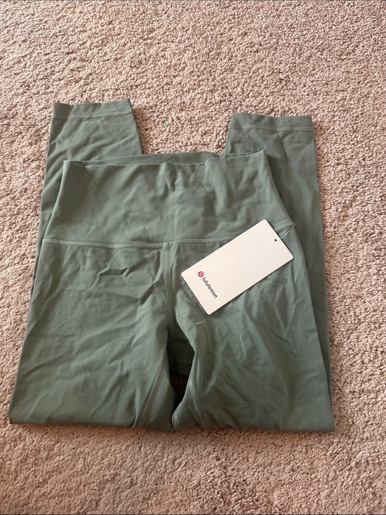 lululemon athletica Pants - lululemon athletica High-Rise Leggings in Sage Green 23”